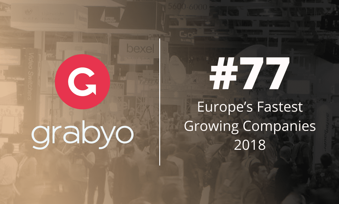 Grabyo ranked third fastest growing UK tech company