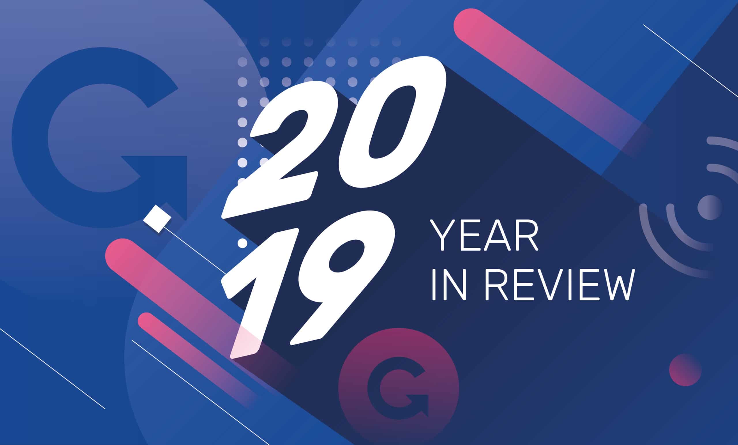 a banner showing grabyo in 2019 year in review