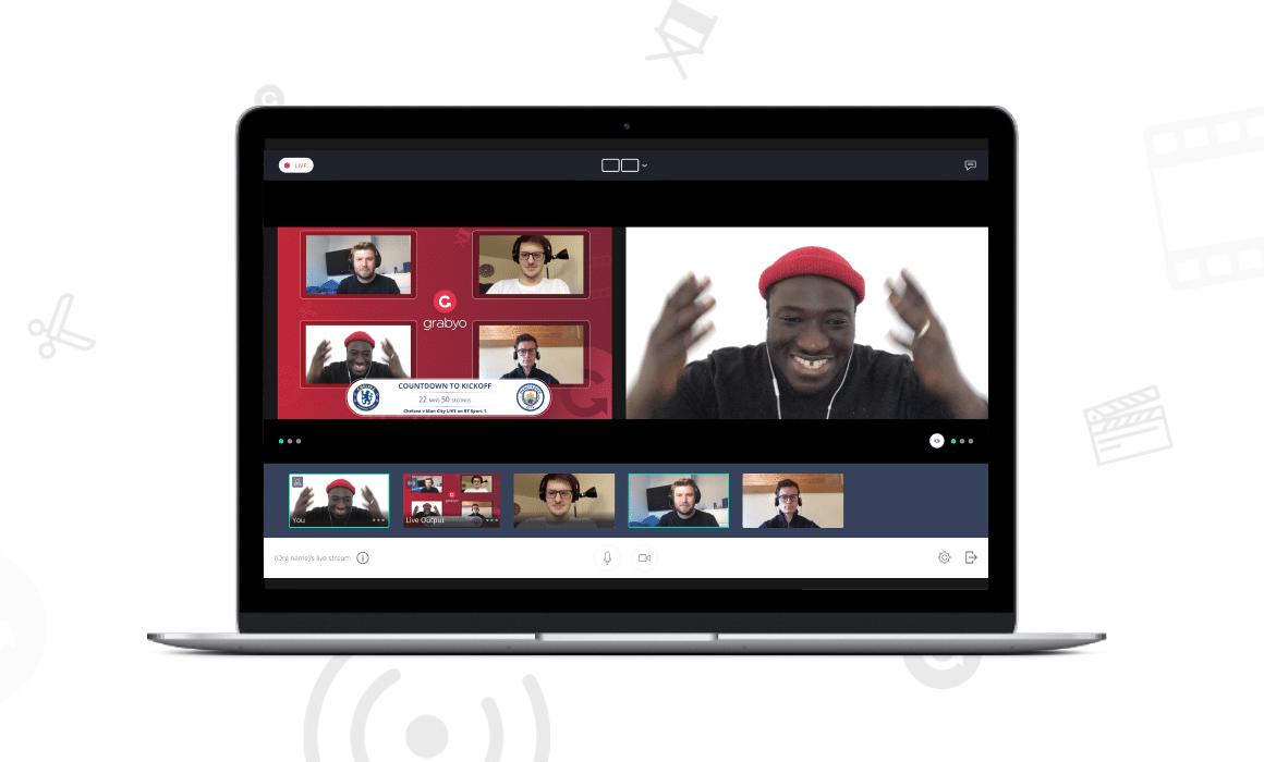 Grabyo adds improved multi-person video support, green rooms and scene snapshots