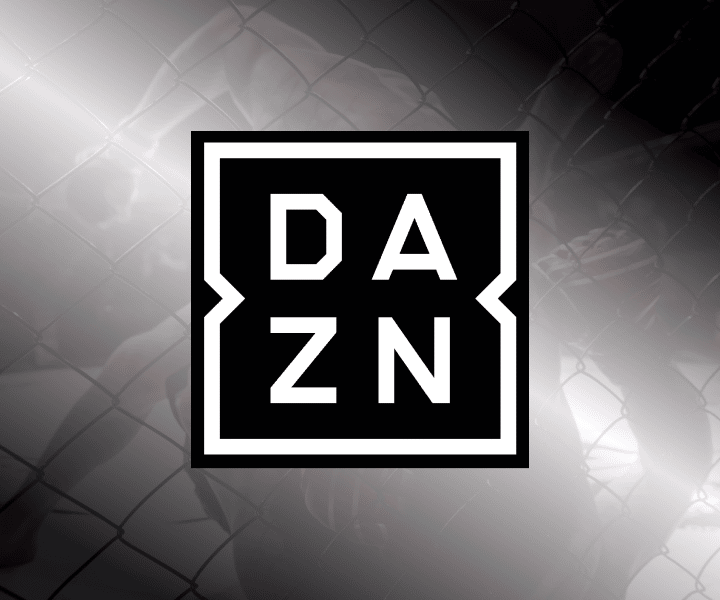 A banner showing the dazn logo