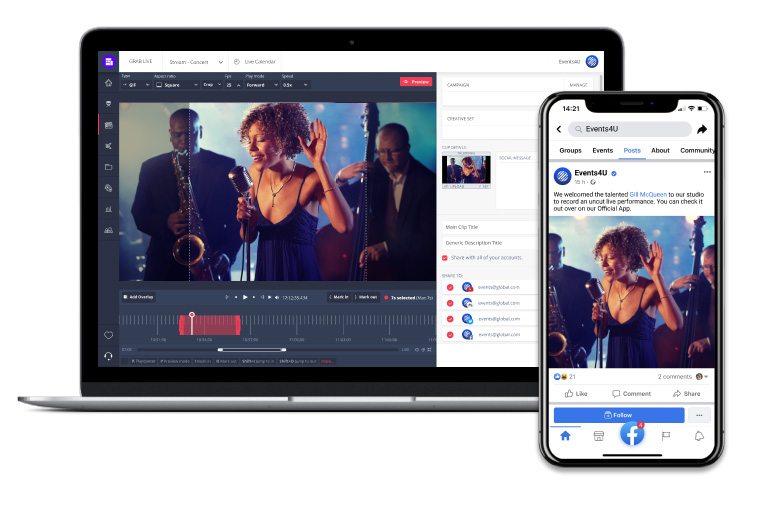 Live video clipping Publish videos in seconds with Grabyo