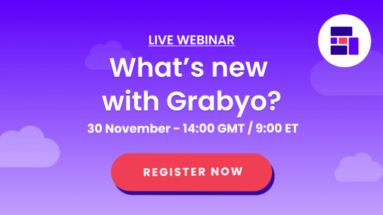 Upcoming webinar: What's new with Grabyo? November 2022