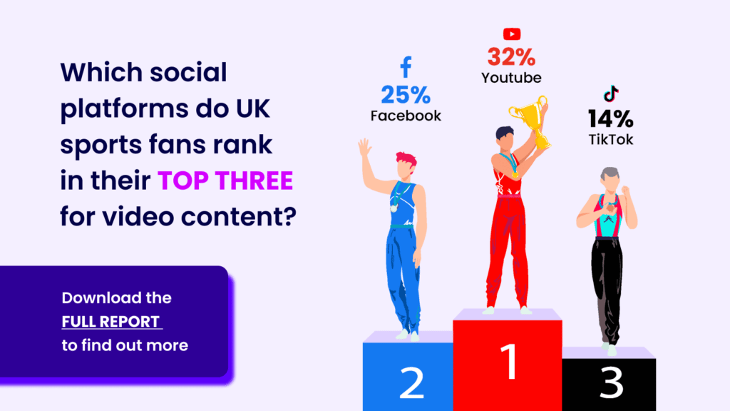 UK sports video trends: social media platforms
