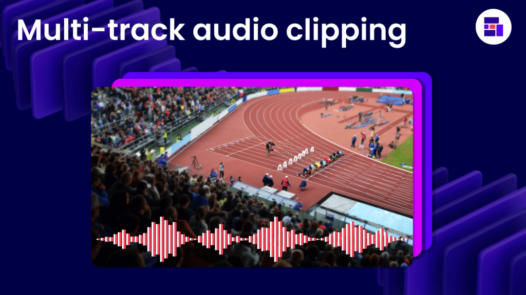 grabyo multi-track audio clipping