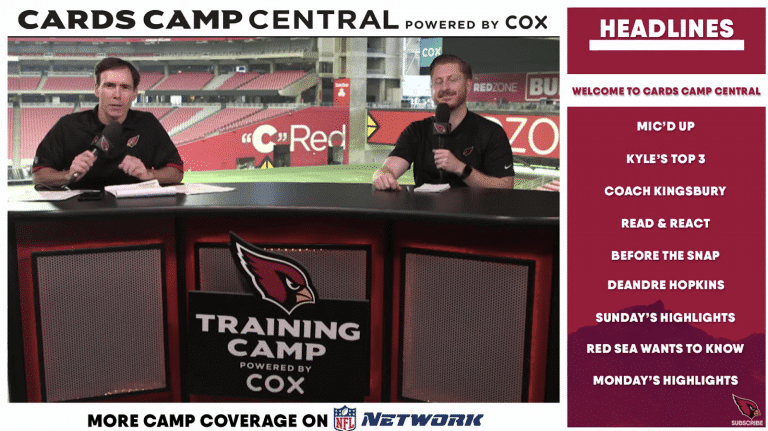 a digital show production by the arizona cardinals
