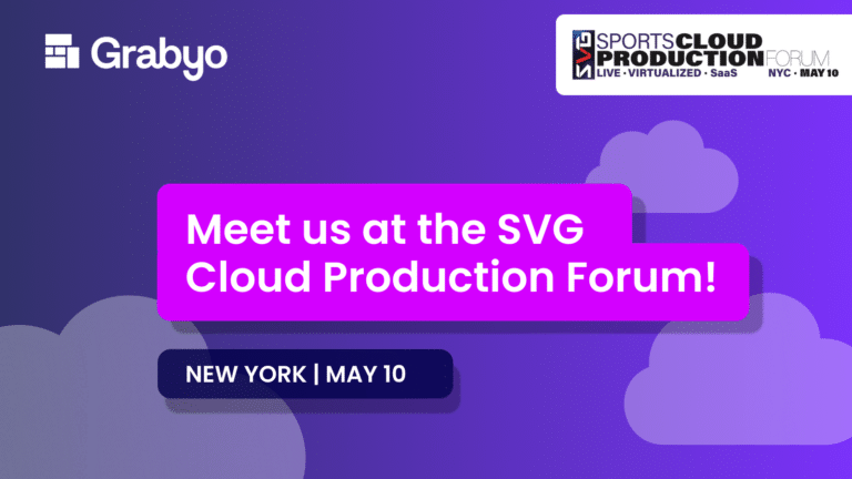 SVG Sports Cloud Production Forum