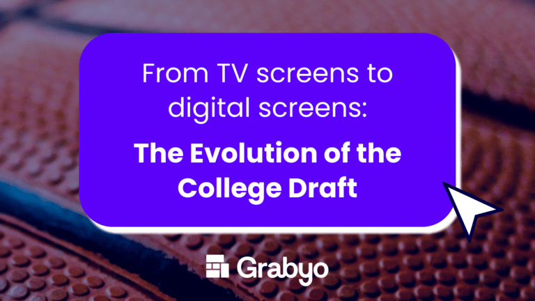 From TV screens to digital screens: The Evolution of the College Draft