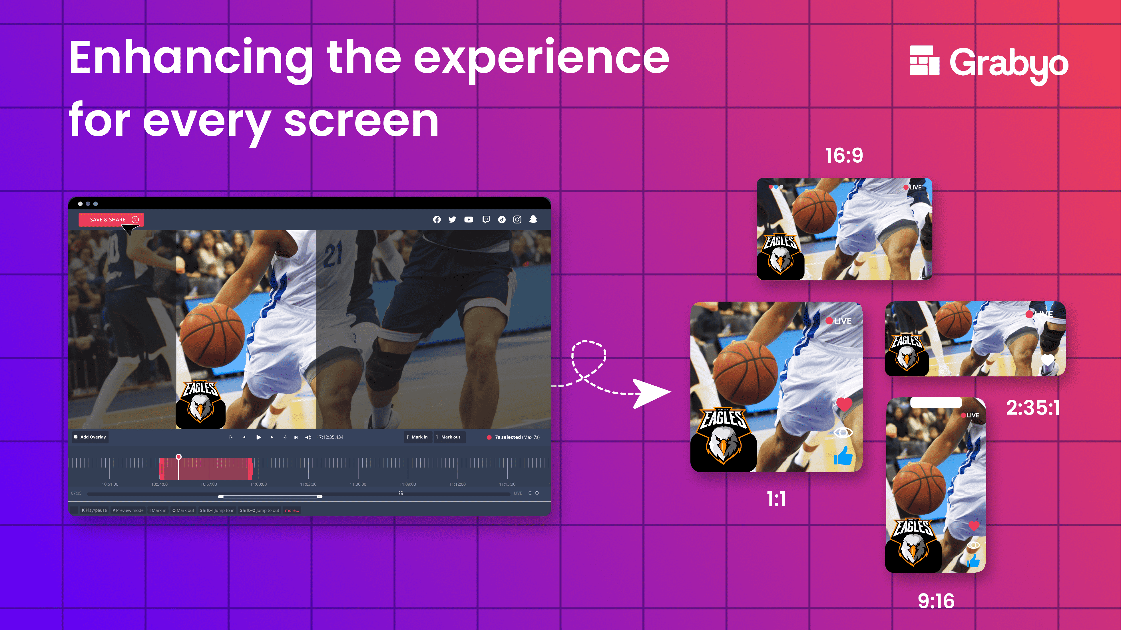 Enhancing the esperience on every screen with aspect ratios image