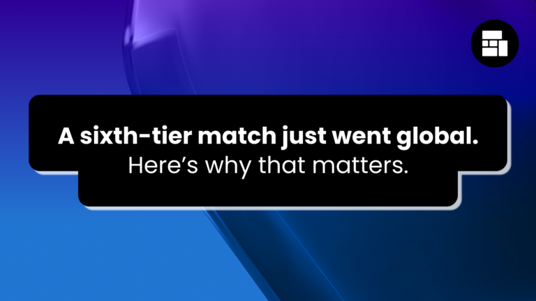 A sixth-tier football match just went global. Here's why it matters.