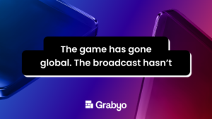 The game has gone global. The broadcast hasn't.